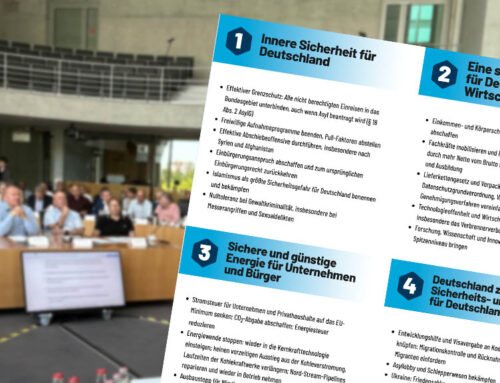 AfD-Fraktion beschließt Positionspapier