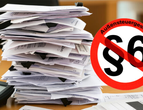 Aufhebung der sogenannten Wegzugsbesteuerung gemäß des Paragraph 6 des Außensteuergesetzes